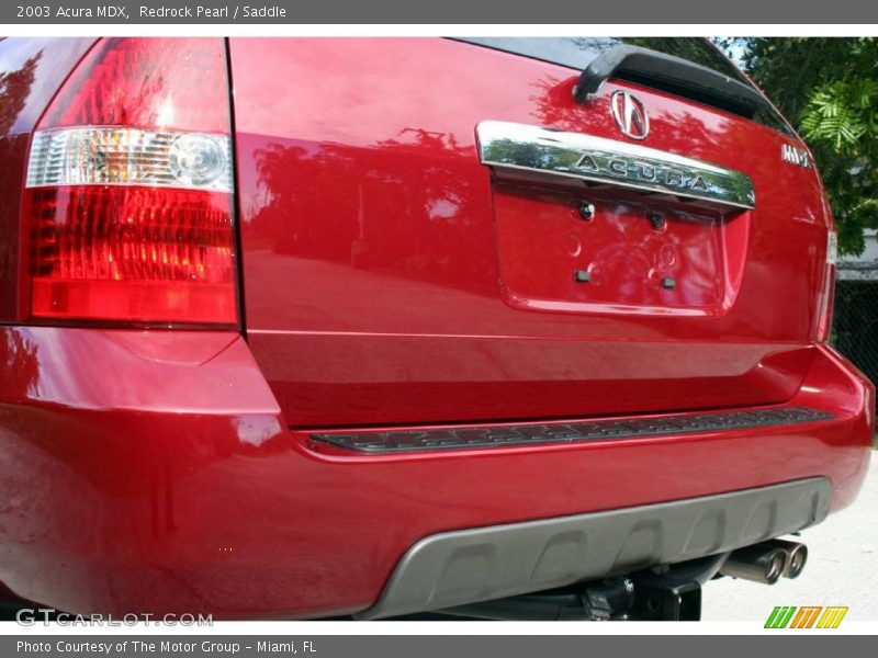 Redrock Pearl / Saddle 2003 Acura MDX