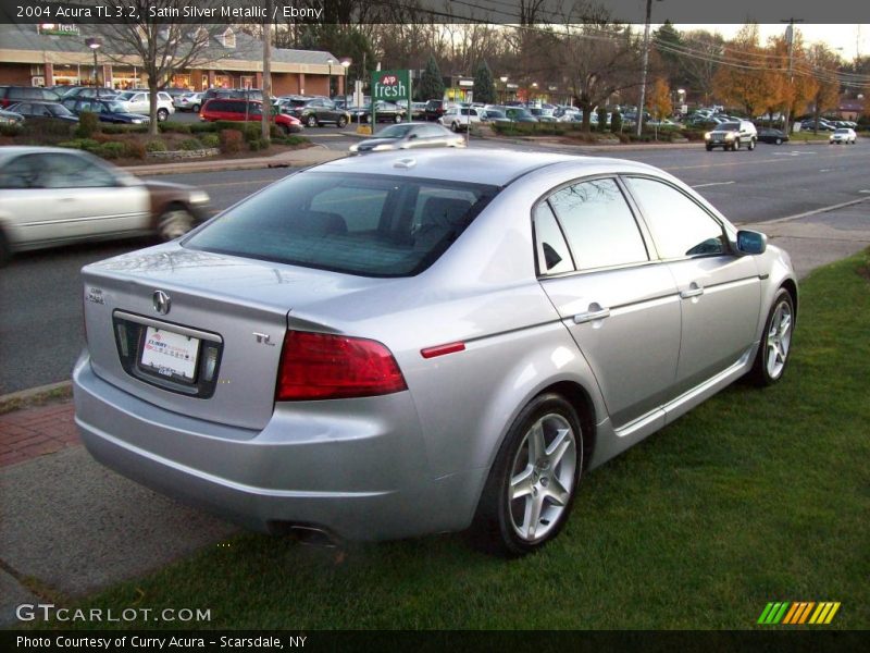 Satin Silver Metallic / Ebony 2004 Acura TL 3.2