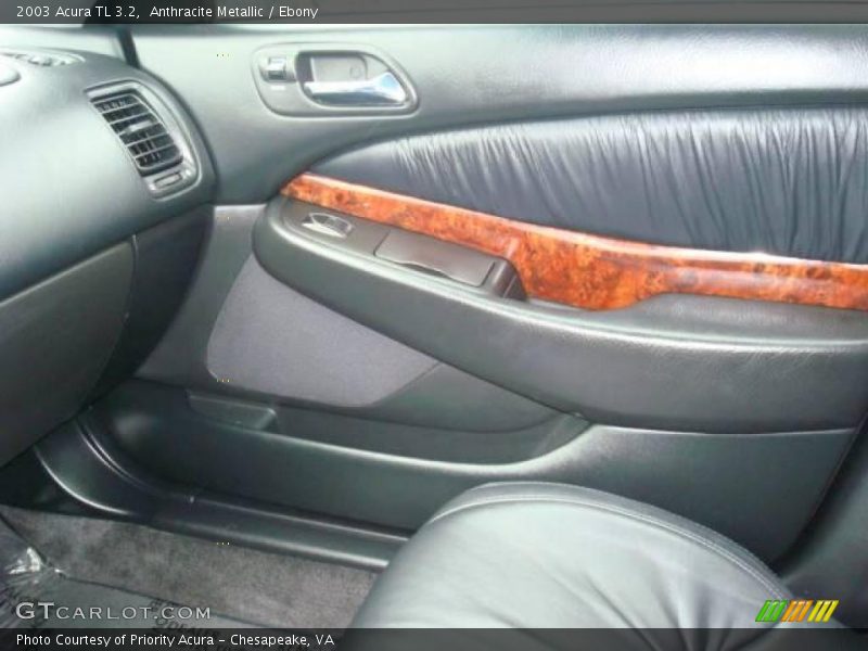 Anthracite Metallic / Ebony 2003 Acura TL 3.2