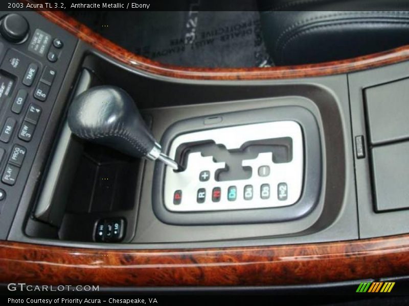 Anthracite Metallic / Ebony 2003 Acura TL 3.2