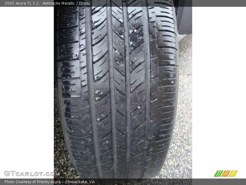 Anthracite Metallic / Ebony 2003 Acura TL 3.2