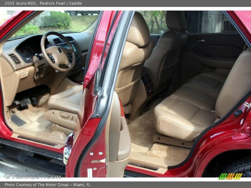 Redrock Pearl / Saddle 2003 Acura MDX