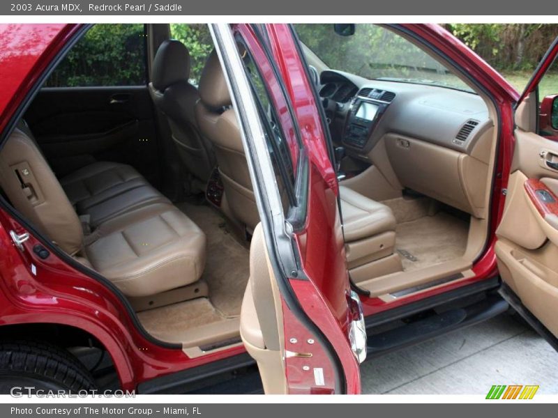 Redrock Pearl / Saddle 2003 Acura MDX