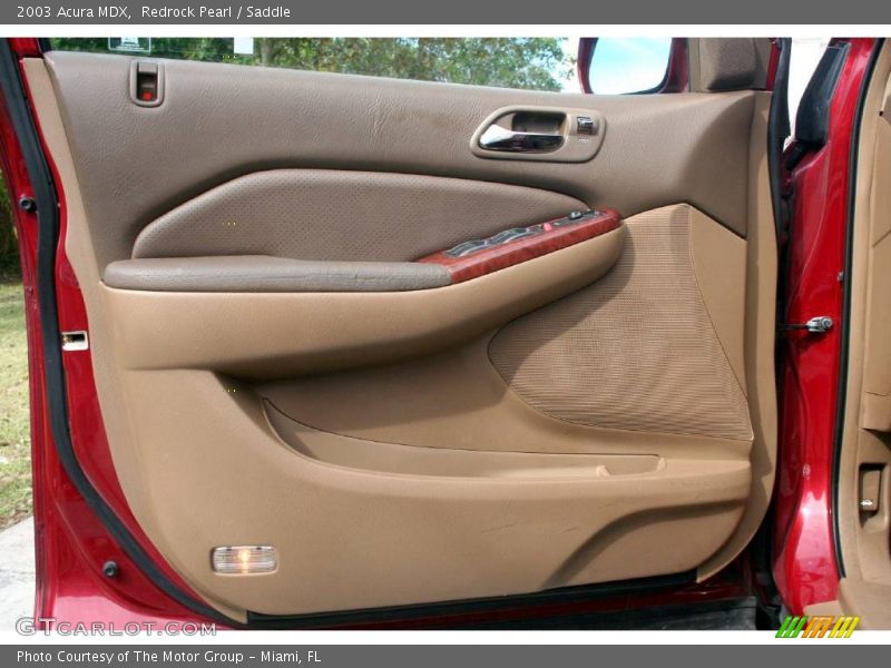Redrock Pearl / Saddle 2003 Acura MDX