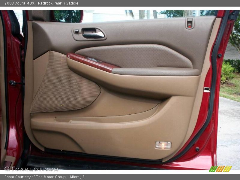Redrock Pearl / Saddle 2003 Acura MDX