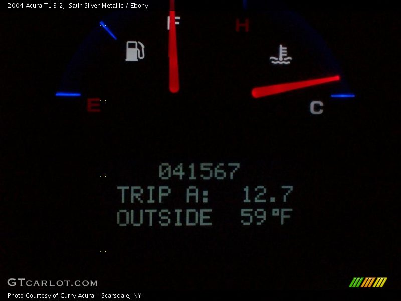 Satin Silver Metallic / Ebony 2004 Acura TL 3.2