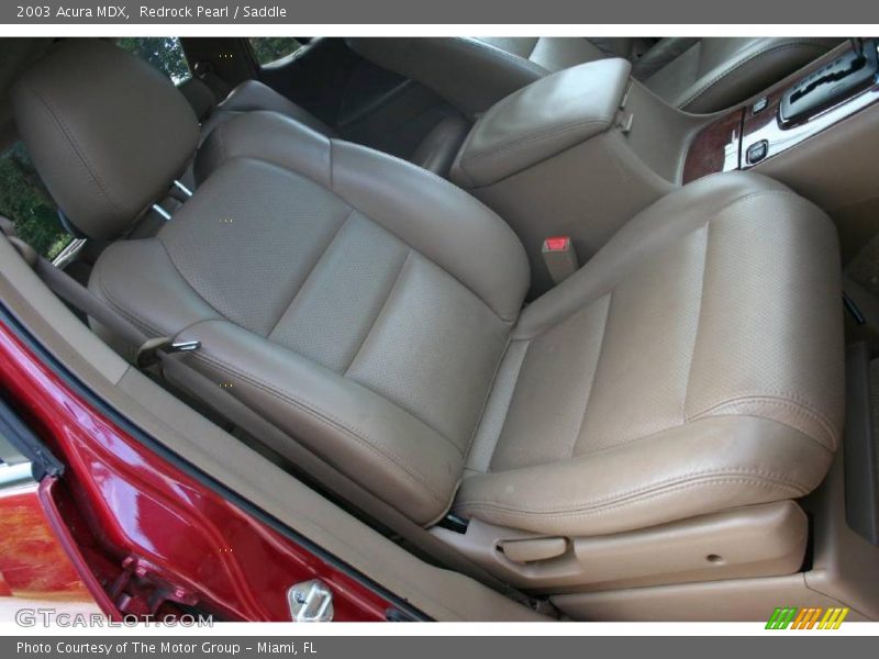 Redrock Pearl / Saddle 2003 Acura MDX