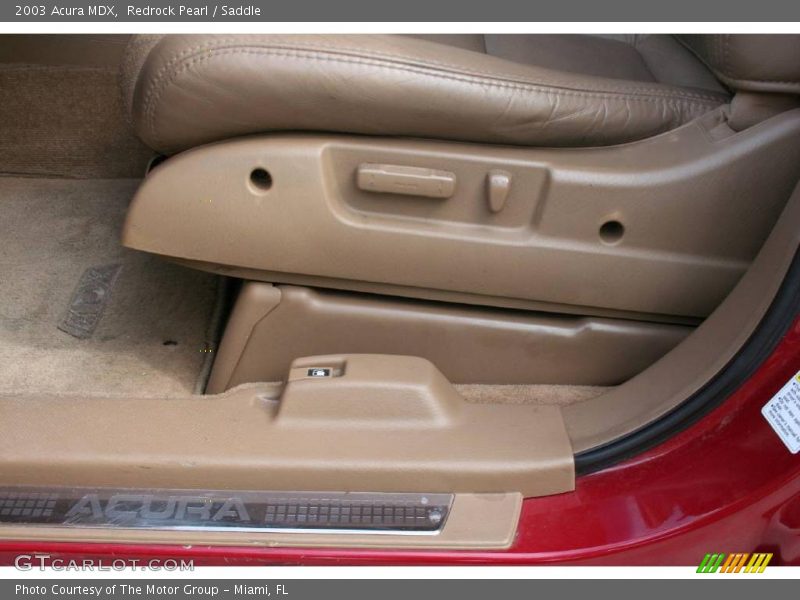 Redrock Pearl / Saddle 2003 Acura MDX