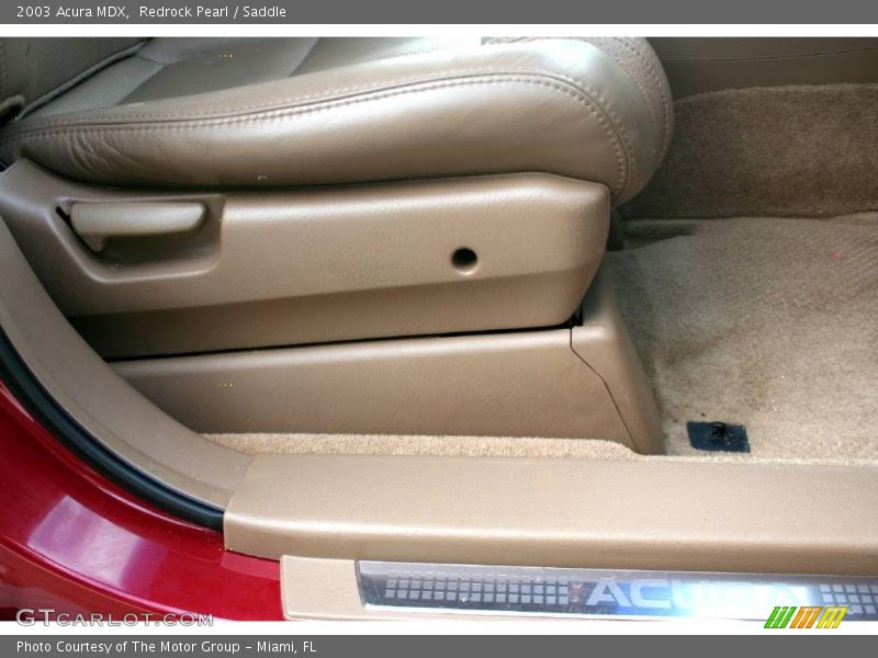 Redrock Pearl / Saddle 2003 Acura MDX