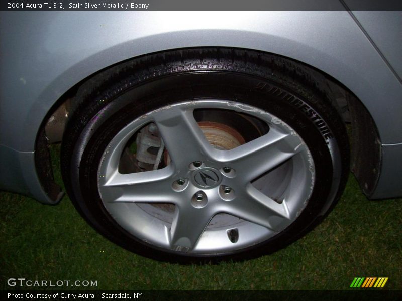 Satin Silver Metallic / Ebony 2004 Acura TL 3.2