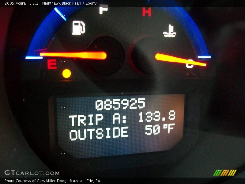 Nighthawk Black Pearl / Ebony 2005 Acura TL 3.2