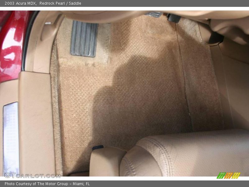 Redrock Pearl / Saddle 2003 Acura MDX