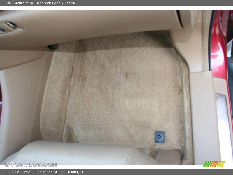 Redrock Pearl / Saddle 2003 Acura MDX