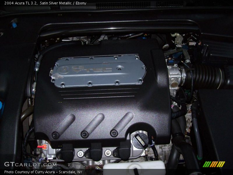 Satin Silver Metallic / Ebony 2004 Acura TL 3.2