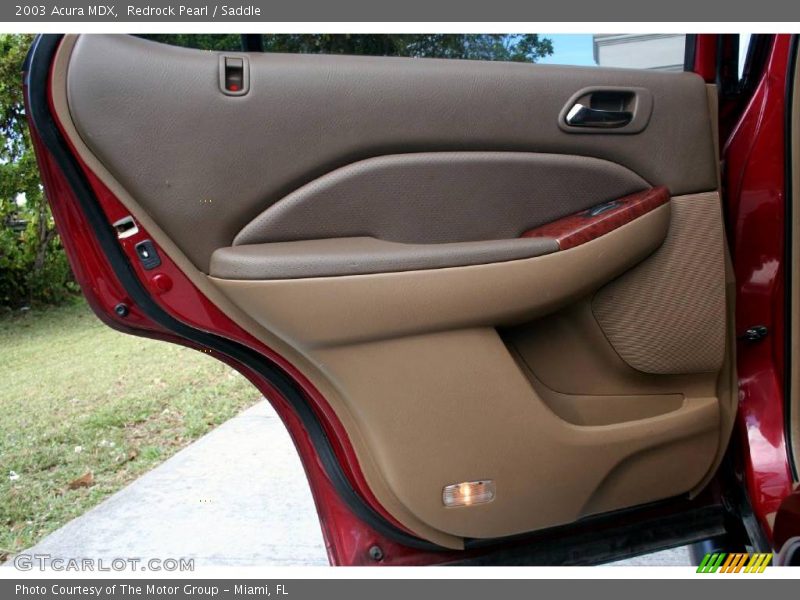 Redrock Pearl / Saddle 2003 Acura MDX