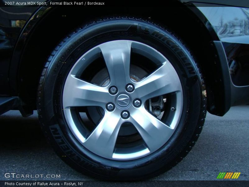 Formal Black Pearl / Bordeaux 2007 Acura MDX Sport