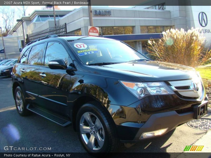 Formal Black Pearl / Bordeaux 2007 Acura MDX Sport