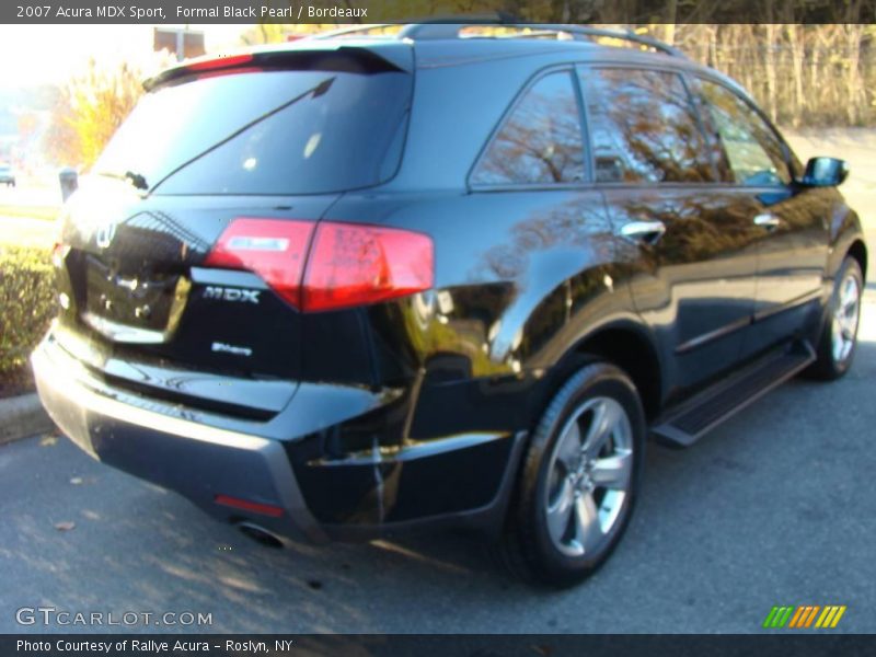 Formal Black Pearl / Bordeaux 2007 Acura MDX Sport