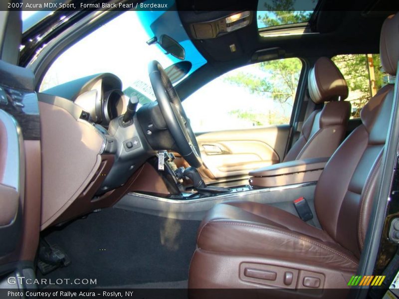 Formal Black Pearl / Bordeaux 2007 Acura MDX Sport