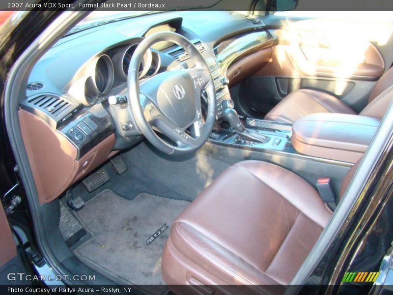 Formal Black Pearl / Bordeaux 2007 Acura MDX Sport