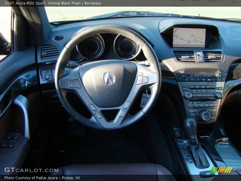 Formal Black Pearl / Bordeaux 2007 Acura MDX Sport