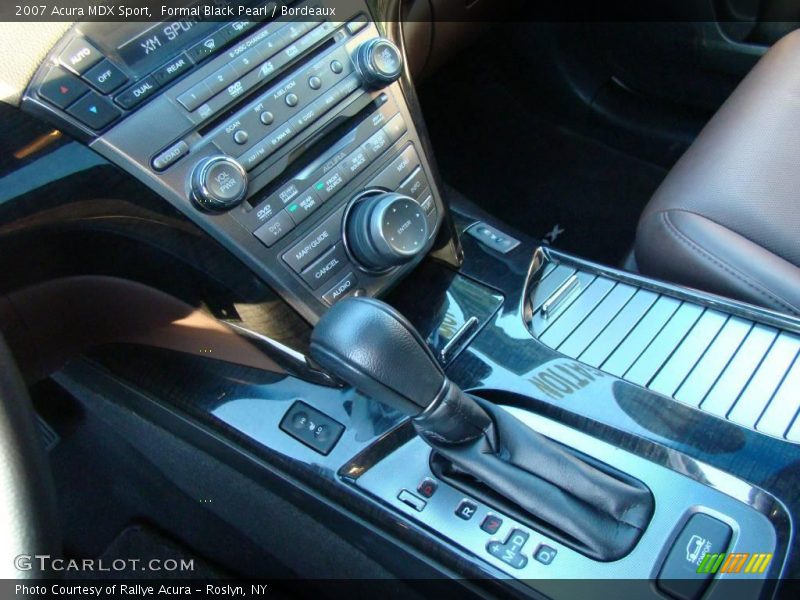 Formal Black Pearl / Bordeaux 2007 Acura MDX Sport