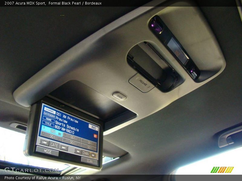 Formal Black Pearl / Bordeaux 2007 Acura MDX Sport