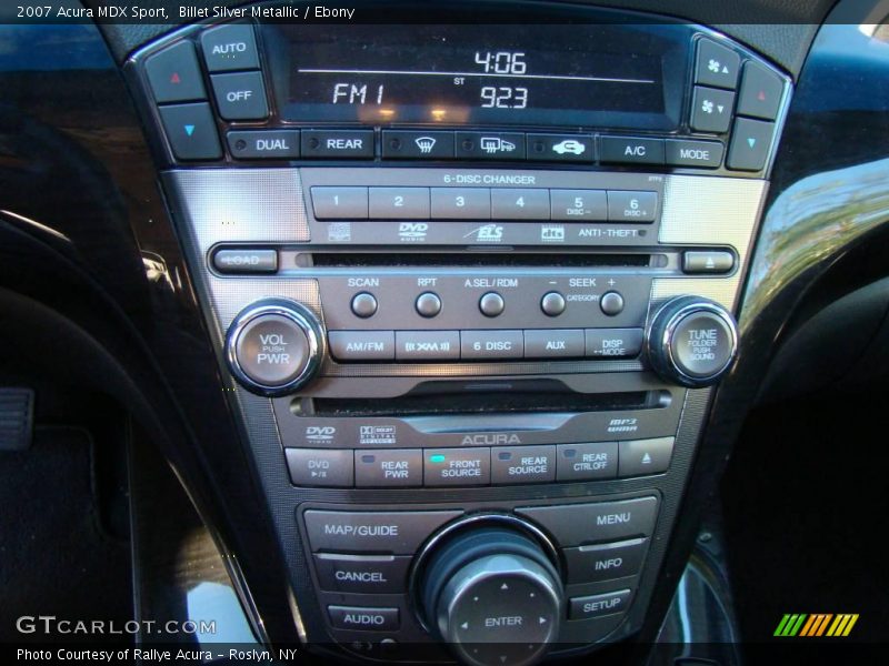 Billet Silver Metallic / Ebony 2007 Acura MDX Sport