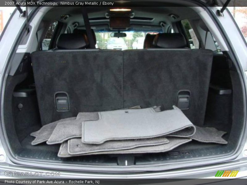 Nimbus Gray Metallic / Ebony 2007 Acura MDX Technology