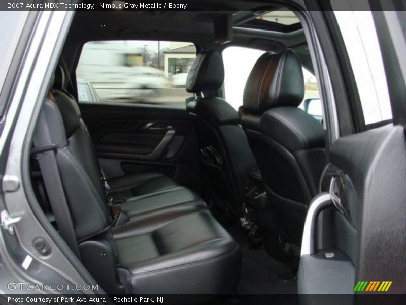 Nimbus Gray Metallic / Ebony 2007 Acura MDX Technology