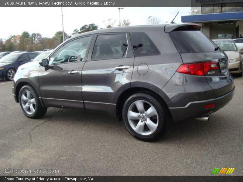 Grigio Metallic / Ebony 2009 Acura RDX SH-AWD Technology