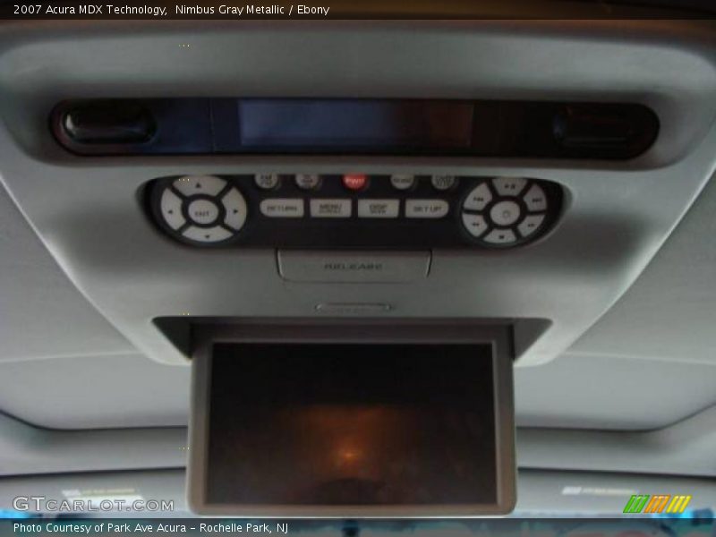 Nimbus Gray Metallic / Ebony 2007 Acura MDX Technology