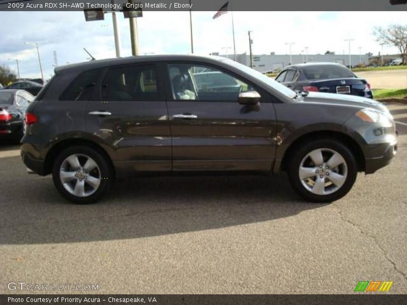 Grigio Metallic / Ebony 2009 Acura RDX SH-AWD Technology