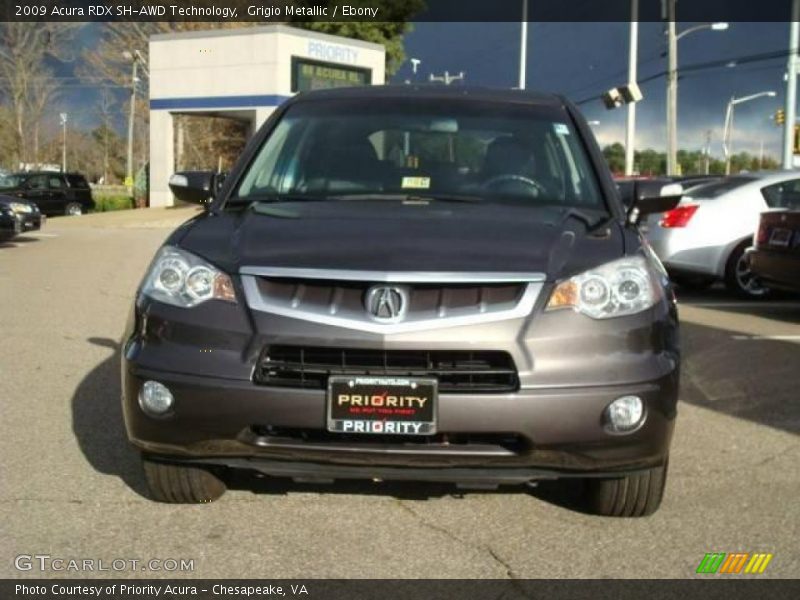 Grigio Metallic / Ebony 2009 Acura RDX SH-AWD Technology