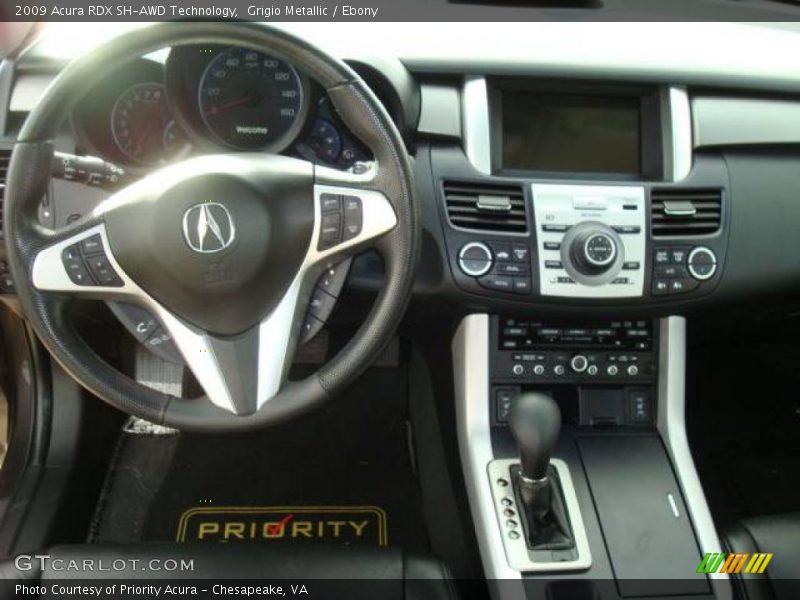 Grigio Metallic / Ebony 2009 Acura RDX SH-AWD Technology