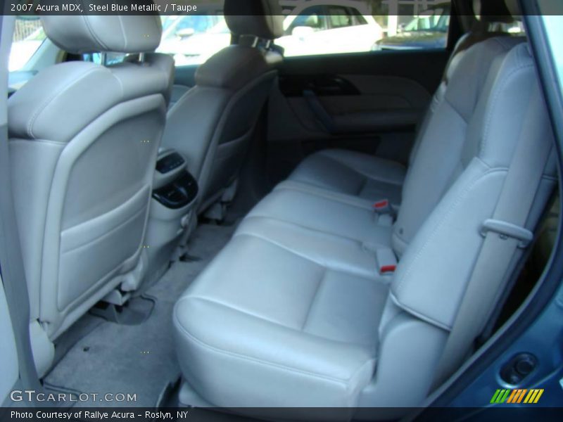 Steel Blue Metallic / Taupe 2007 Acura MDX