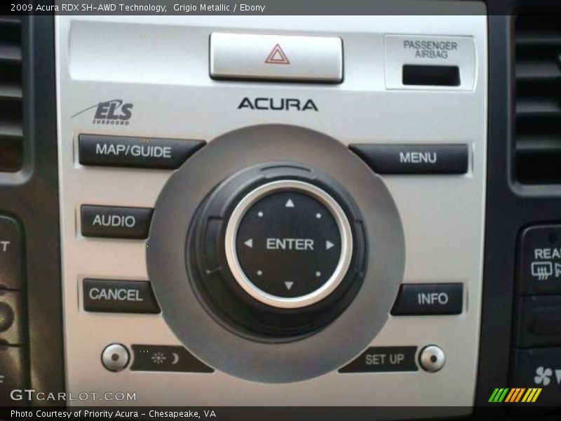 Grigio Metallic / Ebony 2009 Acura RDX SH-AWD Technology