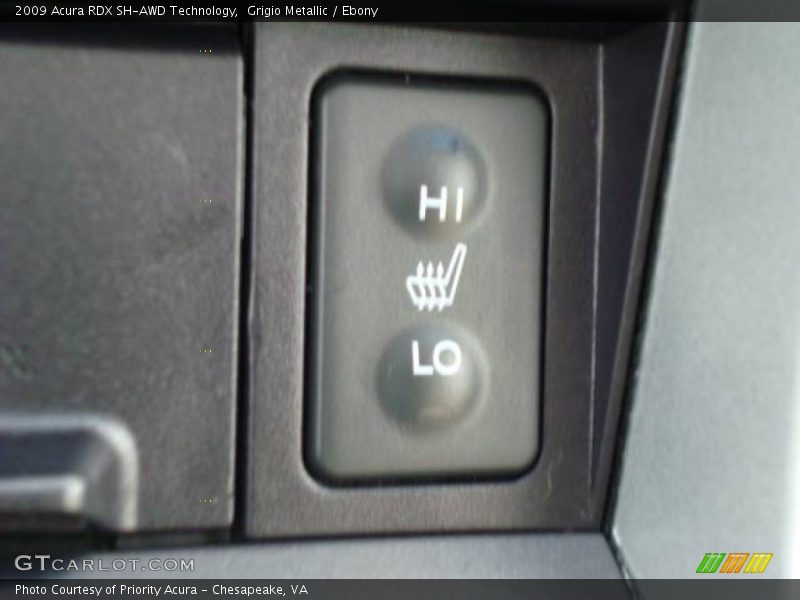 Grigio Metallic / Ebony 2009 Acura RDX SH-AWD Technology