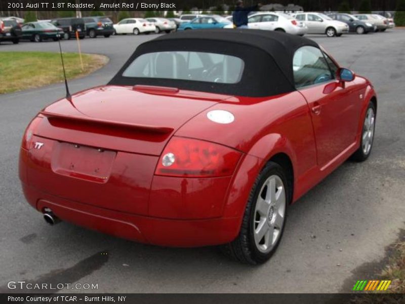 Amulet Red / Ebony Black 2001 Audi TT 1.8T Roadster