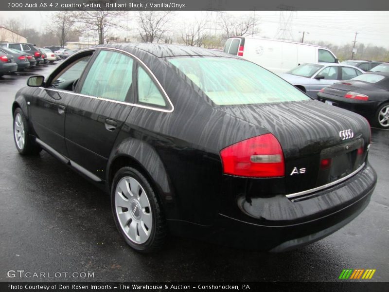 Brilliant Black / Vanilla/Onyx 2000 Audi A6 4.2 quattro Sedan