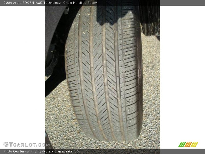 Grigio Metallic / Ebony 2009 Acura RDX SH-AWD Technology