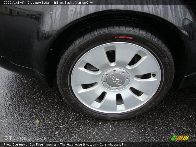 Brilliant Black / Vanilla/Onyx 2000 Audi A6 4.2 quattro Sedan