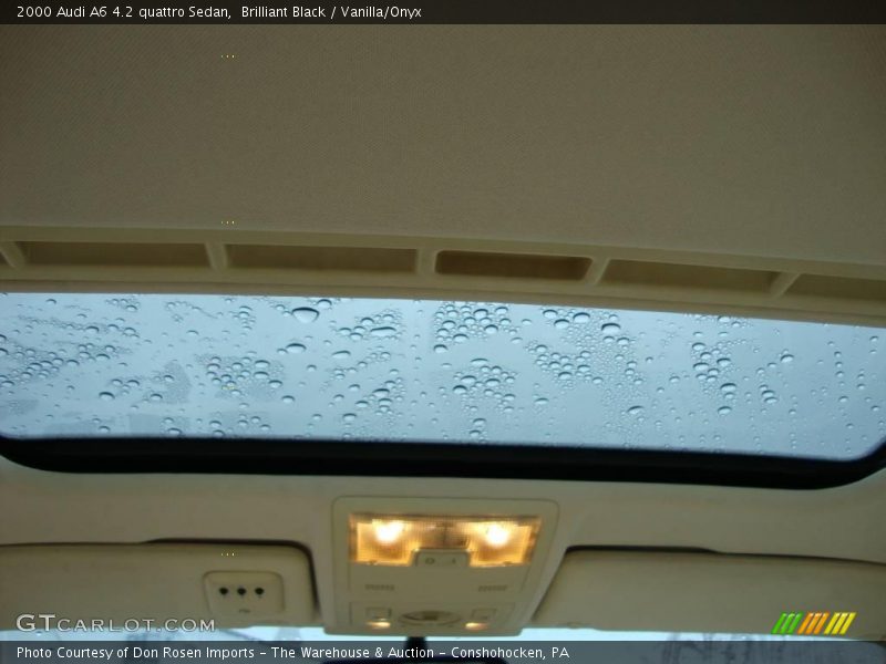 Brilliant Black / Vanilla/Onyx 2000 Audi A6 4.2 quattro Sedan
