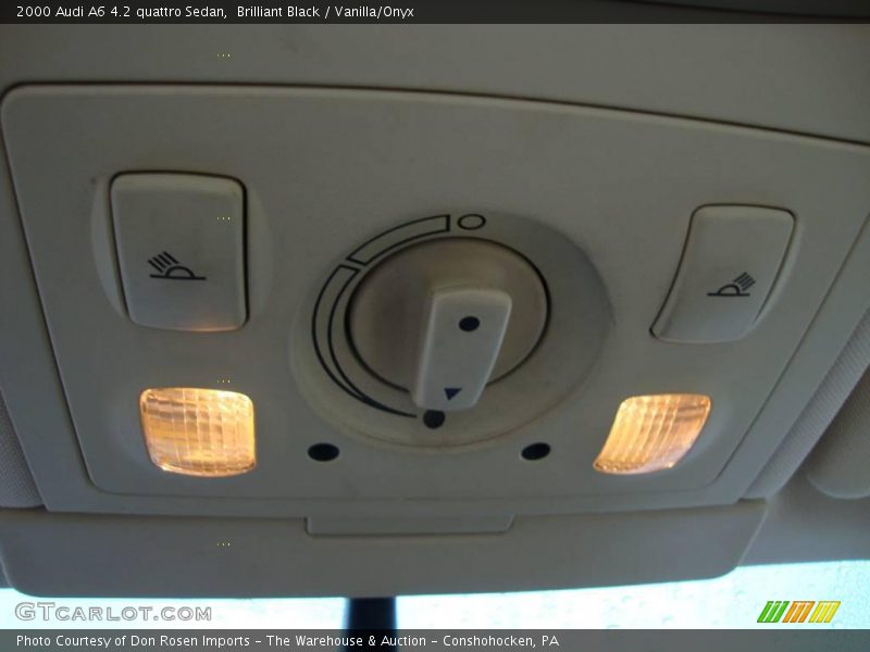 Brilliant Black / Vanilla/Onyx 2000 Audi A6 4.2 quattro Sedan