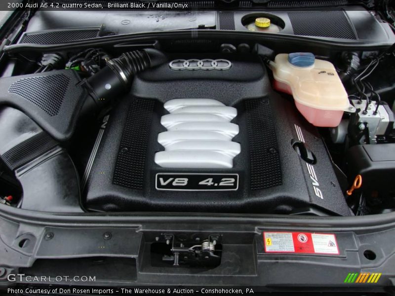 Brilliant Black / Vanilla/Onyx 2000 Audi A6 4.2 quattro Sedan