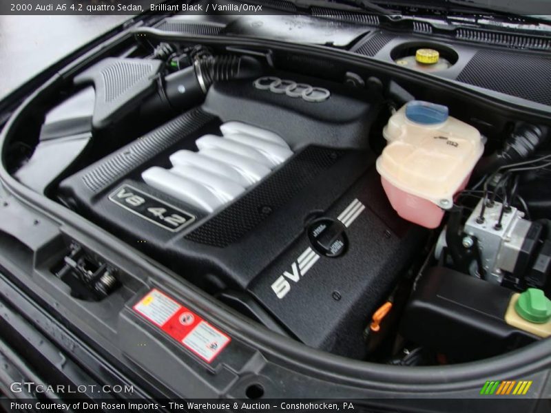 Brilliant Black / Vanilla/Onyx 2000 Audi A6 4.2 quattro Sedan