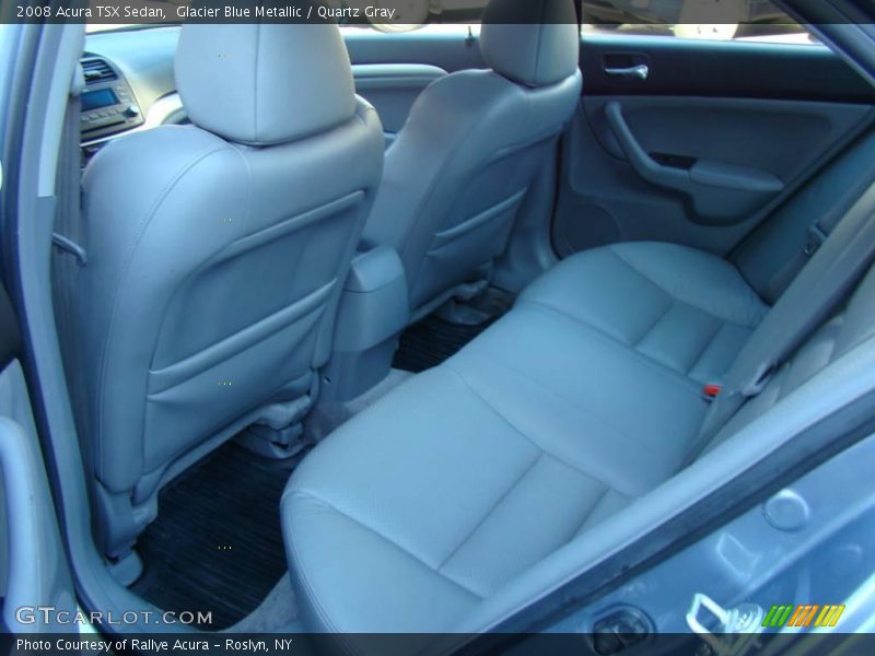 Glacier Blue Metallic / Quartz Gray 2008 Acura TSX Sedan