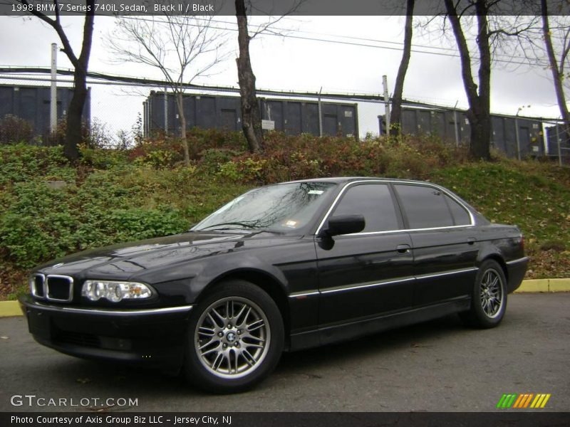 Black II / Black 1998 BMW 7 Series 740iL Sedan