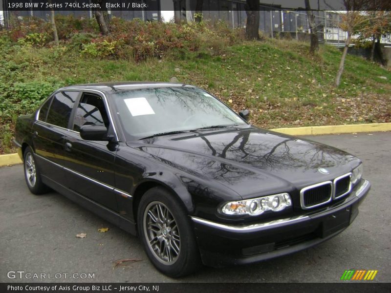 Black II / Black 1998 BMW 7 Series 740iL Sedan