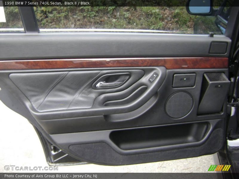 Black II / Black 1998 BMW 7 Series 740iL Sedan
